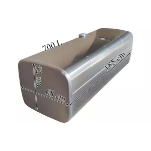 MAN Depósito / Tanque de Combustible 700L de Aluminio 1850x620x680