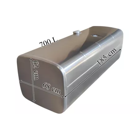 MAN Depósito / Tanque de Combustible 700L de Aluminio 1850x620x680