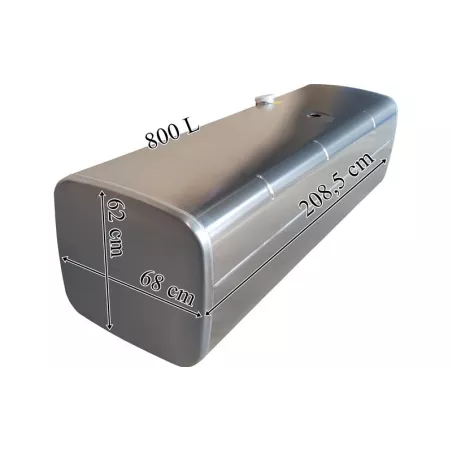 MAN Depósito / Tanque de Combustible 800L de Aluminio 2085x620x680
