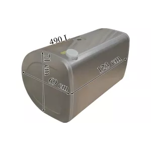 Volvo Renault Depósito / Tanque de Combustible 485 L de Aluminio 1230x690x710