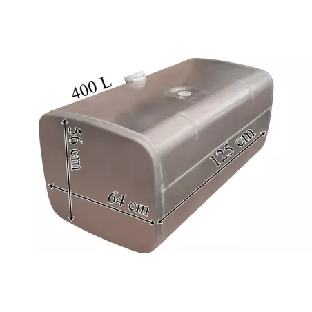 Mercedes Depósito / Tanque de Combustible 400L de Aluminio 1250x560x640