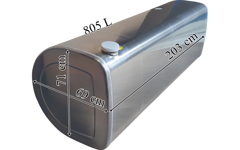 Volvo Renault Depósito / Tanque de Combustible 805L de Aluminio 2030x690x710