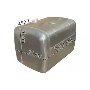 Mercedes Depósito / Tanque de Combustible 450L de Aluminio 1035x700x700