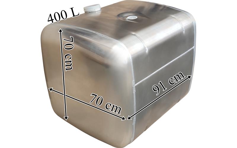 Mercedes Fuel Tank 400L Aluminum 910x700x700