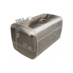 Mercedes Depósito / Tanque de Combustible 550L de Aluminio 1230x700x700