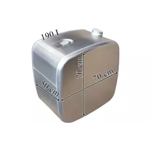 Mercedes Depósito / Tanque de Combustible 190L de Aluminio 500x700x700