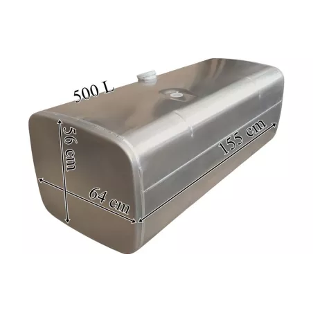 Mercedes Zbiornik Paliwa 500L 1550x640x560 (Aluminiowy)