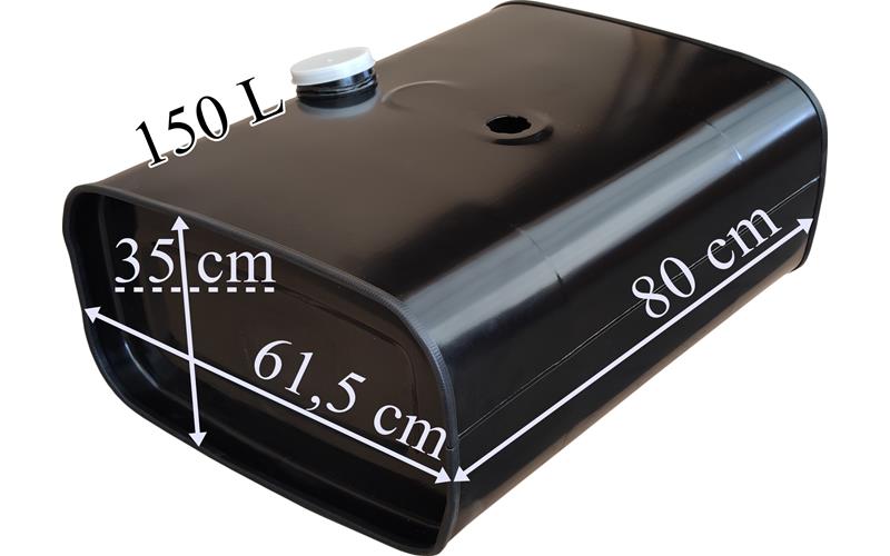 MAN Depósito / Tanque de Combustible 150L de Acero 800x615x350