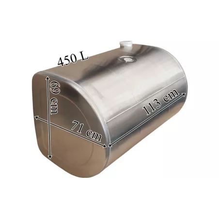 Volvo Renault Depósito / Tanque de Combustible 450L de Aluminio 1130x690x710