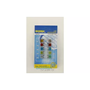 Bosma Bezpieczniki Płaskie Mini (Komplet 10 Sztuk)