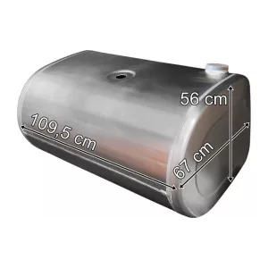 Volvo FH4 / FH5 / FH13 / Renault Premium Depósito de Combustible 350L 1130x560x670 (Aluminio)