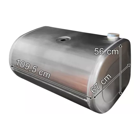 Volvo FH4 / FH5 / FH13 / Renault Premium Depósito de Combustible 350L 1130x560x670 (Aluminio)