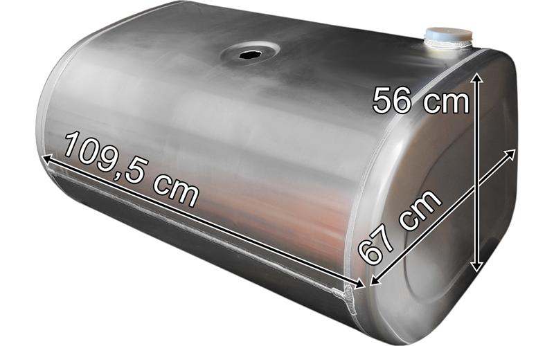 Volvo FH4 / FH5 / FH13 / Renault Premium Fuel Tank 350L 1130x560x670 (Aluminium)