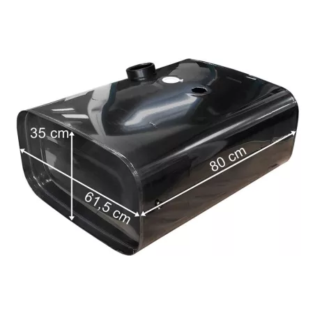MAN Depósito / Tanque de Combustible 150 L de Acero con 2 Agujeros 800x615x350