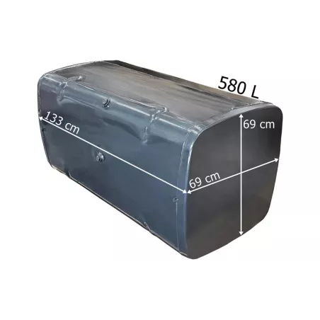 MAN TGX Fuel Tank 580L 1330x690x690 (Steel)