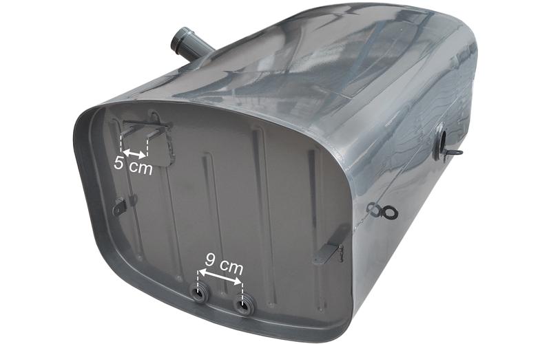 DAF LF45 Depósito de Combustible 123L 750x493x389 (Acero)