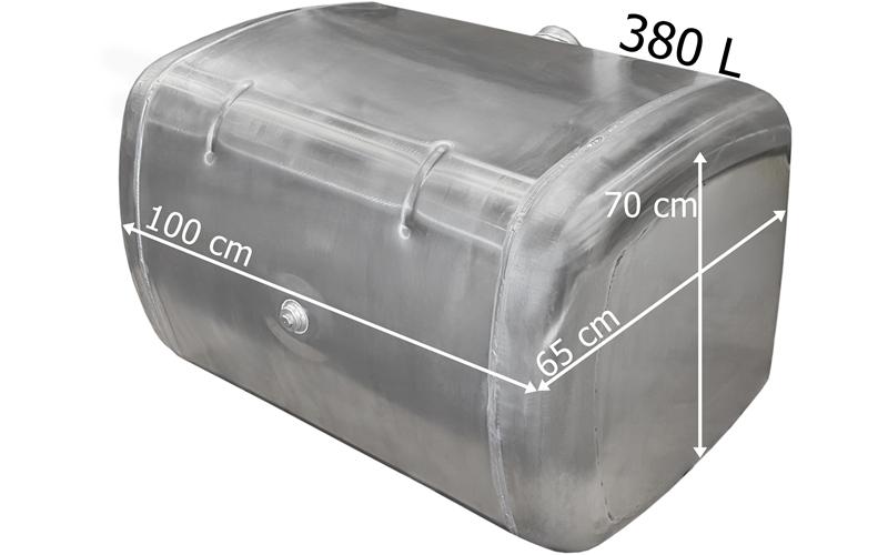Mercedes Actros MP4 / MP5 / Arocs / Antos Depósito de Combustible 380L 1000x650x700 (Aluminio)