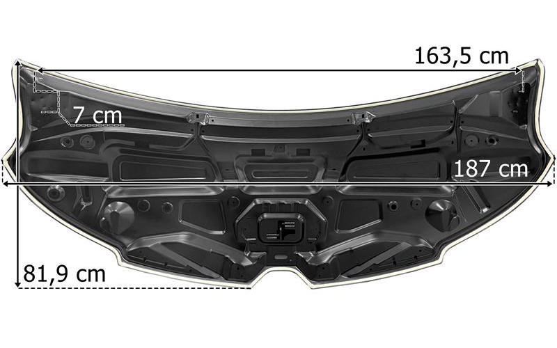 Renault Master III Lift (2019-2024) Maska / Pokrywa Silnika