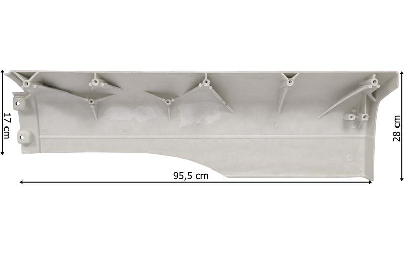 MAN TGA L / LX / M / TGS Mudguard Extension RH