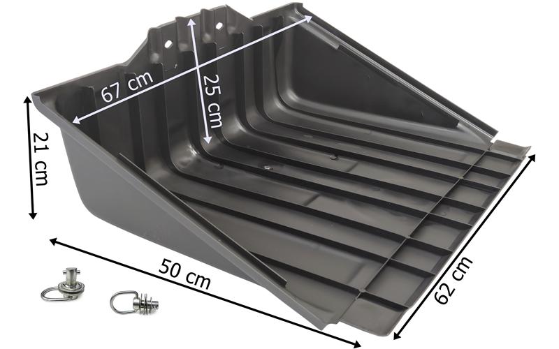 MAN TGA / TGS / TGX КОМПЛЕКТНАЯ КРЫШКА АККУМУЛЯТОРА (МАЛАЯ)