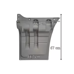 MAN TGA L / LX / M / TGS Door Extension RH