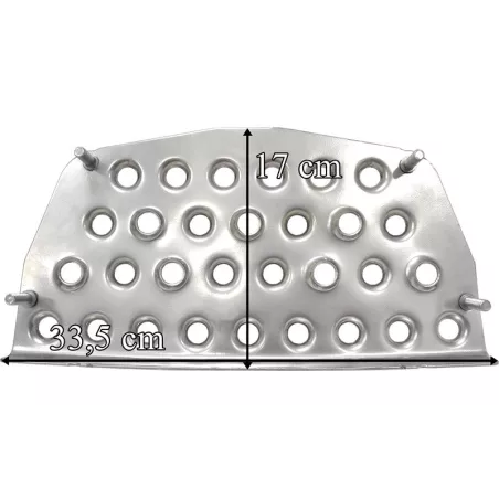 MAN TGX / TGS / TGL / TGM / TGA Plaque Grille de Marchepied Inférieur Droite / Gauche