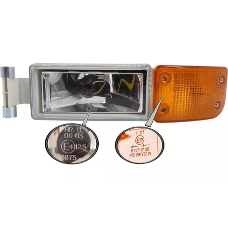 MAN TGA / TGL Lampa Kierunkowskazu z Halogenem Lewa