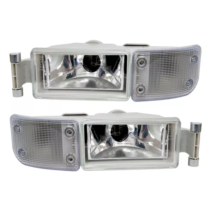 MAN TGA / TGL Piloto Antiniebla con Intermitente Blanco Dch / Izq (Conjunto)