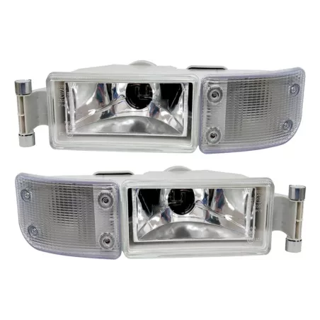 MAN TGA / TGL Piloto Antiniebla con Intermitente Blanco Dch / Izq (Conjunto)