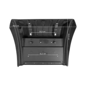 MAN TGA Garde-boue / Aile Arrière Partie Inférieur En Plastique Gauche