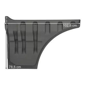 MAN TGA XXL Rallonge de Porte Droite (Gris)
