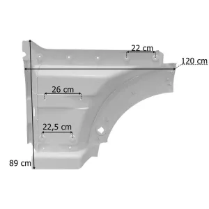 MAN TGA / TGX XXL Upper Step RH