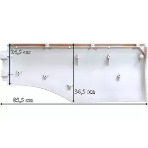 MAN TGX / TGA XXL RH Mudguard Extension