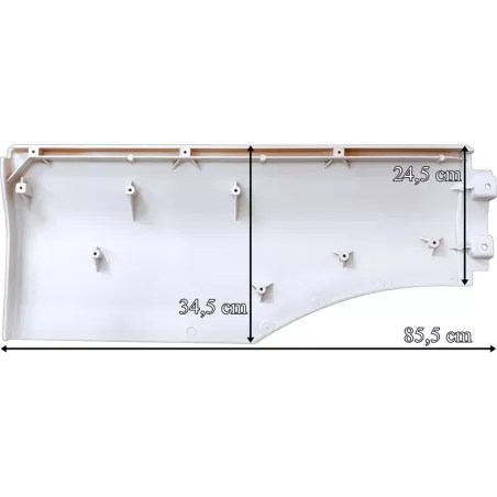 MAN TGX / TGA XXL LH Mudguard Extension