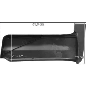 MAN TGA XXL Bumper Corner RH
