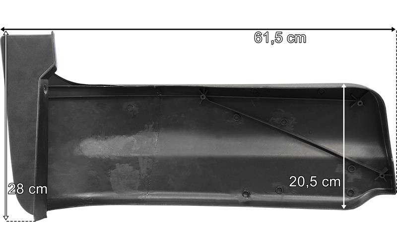 MAN TGA XXL Bumper Corner LH