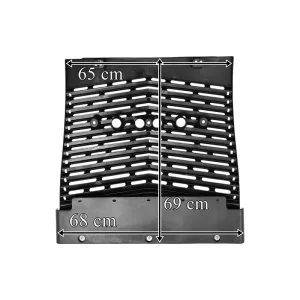 MAN TGX / TGS 124mm Heck-Kotflügel-Schmutzlappen 690mm Rechts / Links