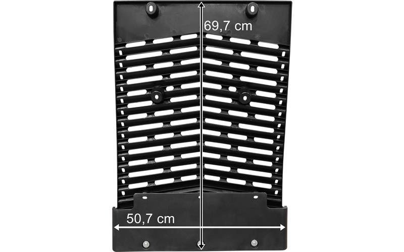 MAN TGX / TGS Bavette 124mm de Garde-boue / Aile Arrière 520mm
