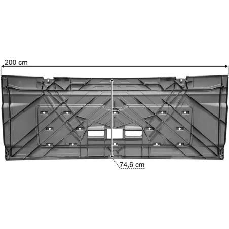 MAN TGA XXL Front Panel (200 cm Width)