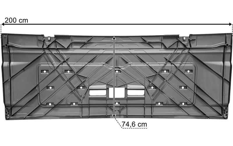 MAN TGA XXL Front Panel (200 cm Width)