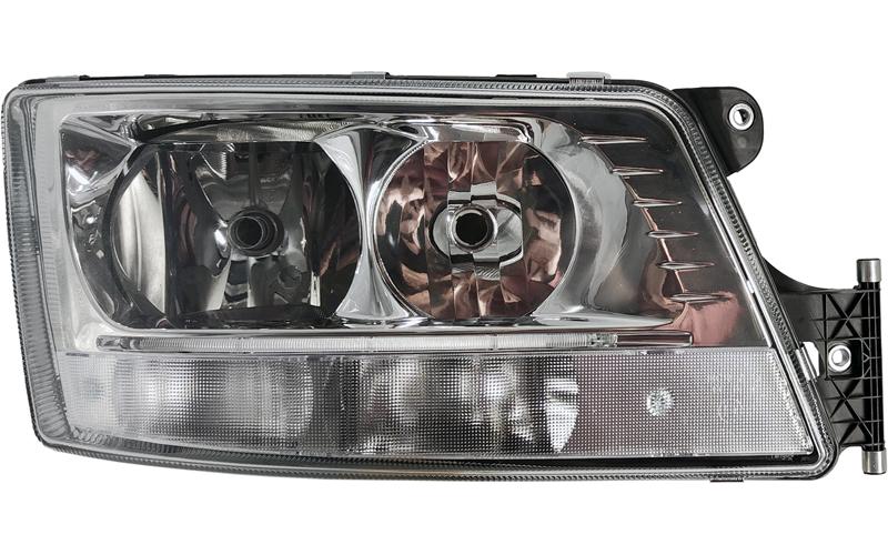 MAN TGX Reflektor Bez Lampy Dziennej Prawy