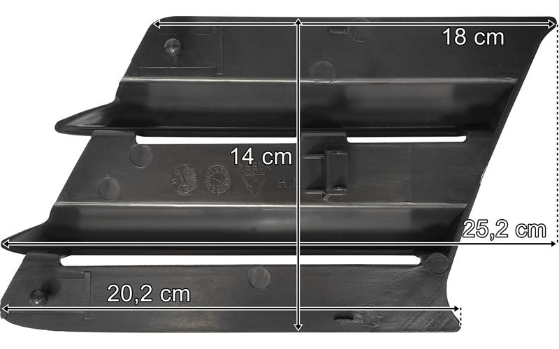 MAN TGX Fog Lamp Cover Interior RH