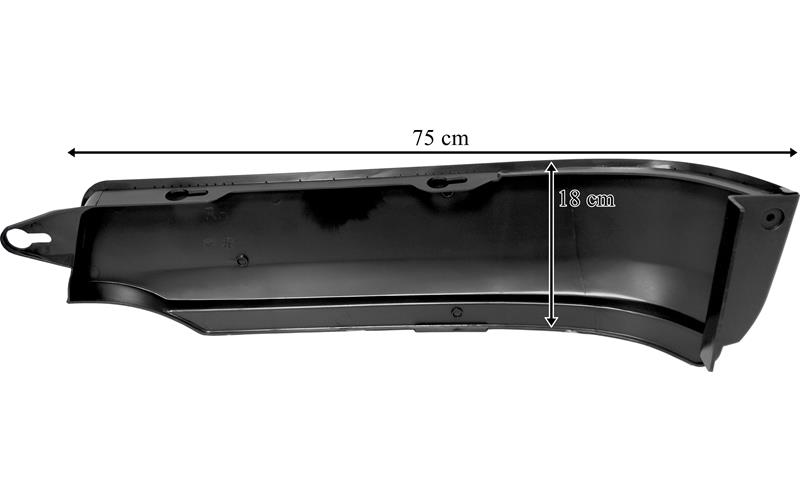 MAN TGX Bumper Corner RH