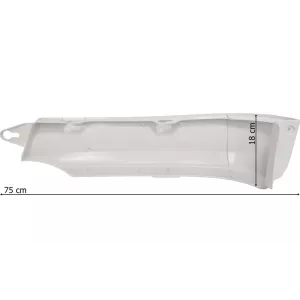 MAN TGX Coin de Pare-chocs Droit Blanc