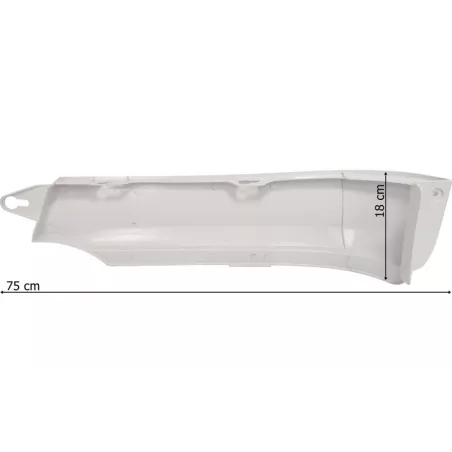MAN TGX Coin de Pare-chocs Droit Blanc