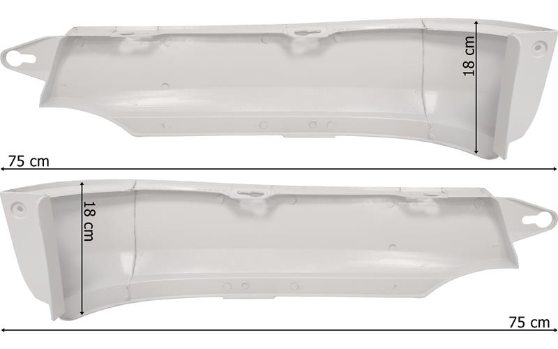 MAN TGX Bumper Corner Set