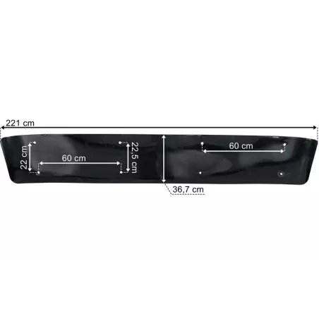 MAN TGX / TGA XXL Sonnenblende
