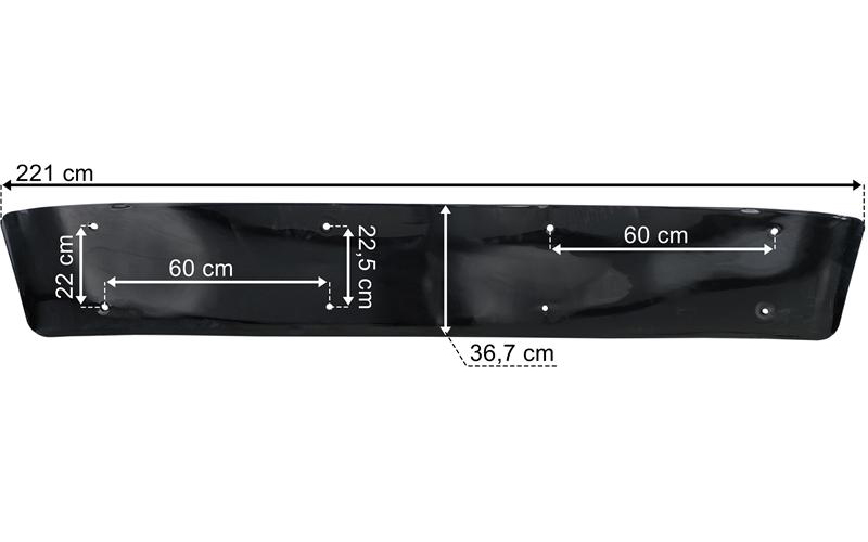MAN TGX / TGA XXL Sonnenblende