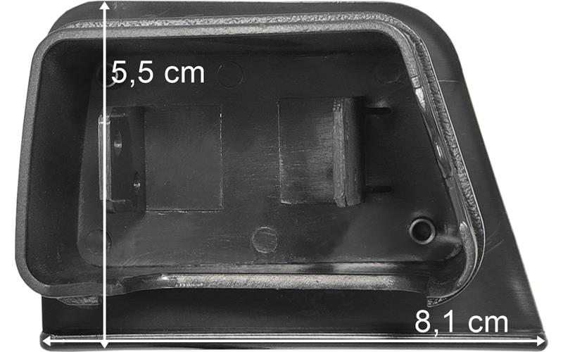 MAN TGX Bumper Cover Above Headlamp LH