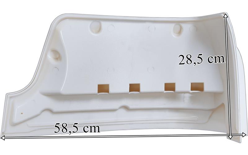 MAN TGX / TGS High Metal Bumper Cover RH